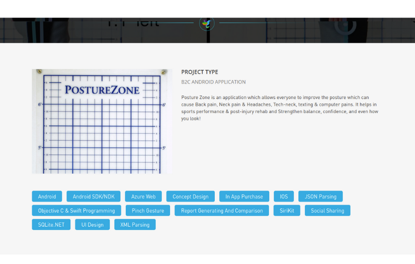 POSTURE ZONE screenshot 1